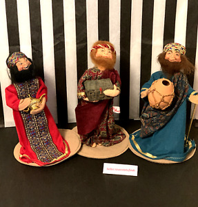 Annalee 3 Wise Men #5434, #5433, #5435 Christmas Kings Nativity Lot 1997