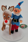 Annalee Doll AIA Exclusive 6in The Misfits 922824 Rudolph & Hermey