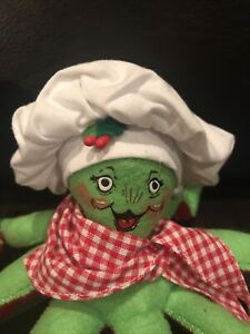 Annalee Dolls Chef Octopus Christmas 7” 2013 New HTF