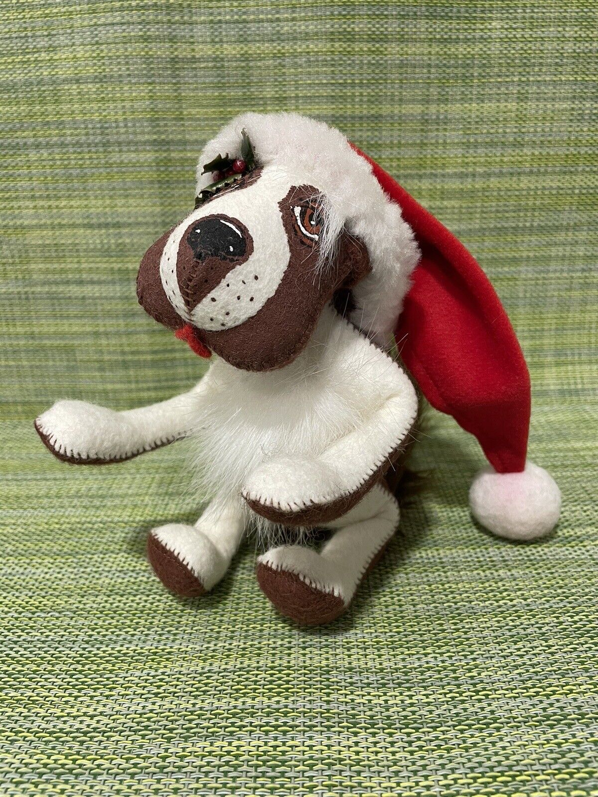Rare 2001 Annalee Dolls Holiday Christmas Hound Store Exclusive 8” Limited