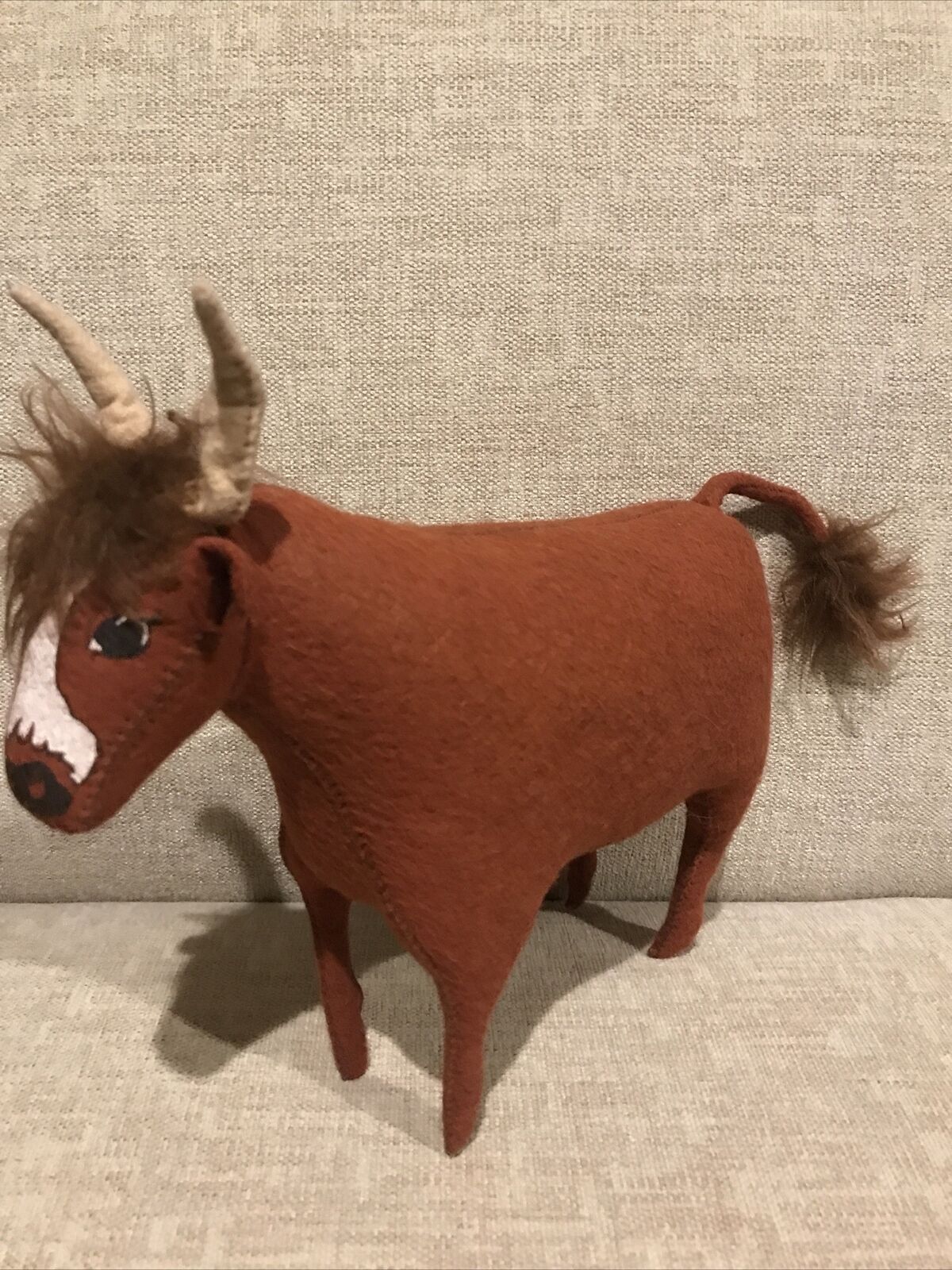 Annalee Dolls 10” Nativity Ox Christmas Oxen Vintage 1998