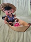1995 ANNALEE Chip the Fishing Bear Disney Exclu Ltd Ed/200 Signed  COA