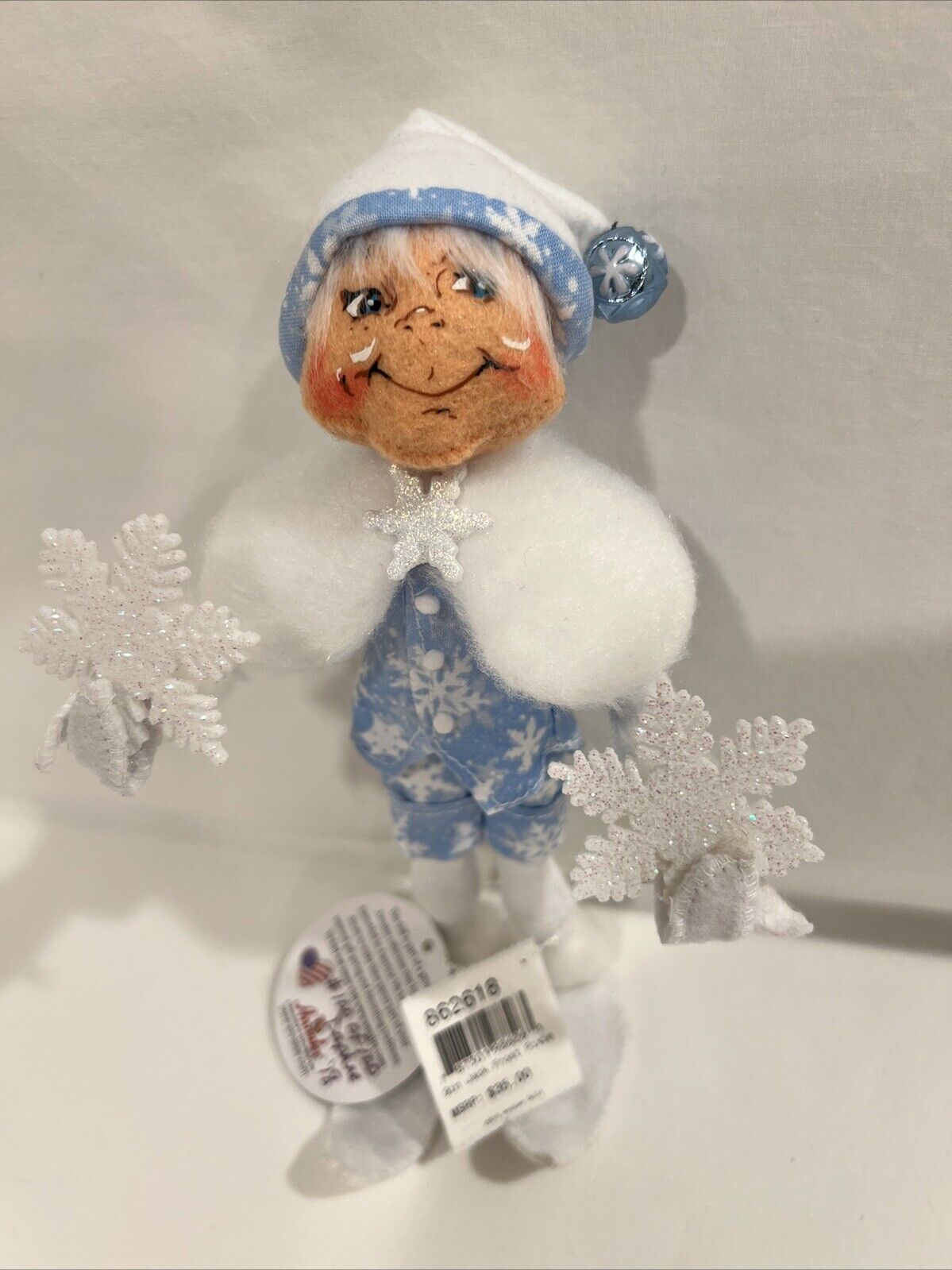 Annalee Jack Frost Pixie Limited Edition Doll New With Tags #100 Out Of 100