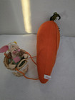Annalee Carrot Hot Air Balloon. Super Sweet. Rare. Perfect Easter Display.