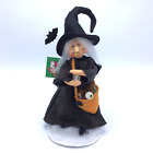 Annalee 2010 Old Hag Witch 10" Halloween Doll Holds Crystal Ball w/ Tags ..READ!
