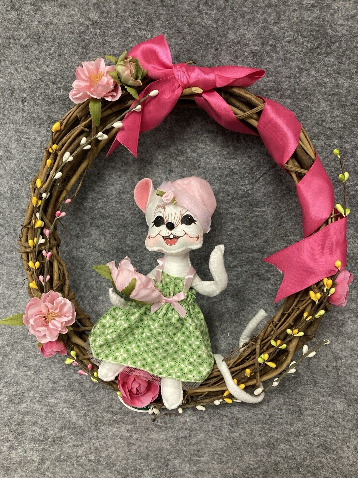Annalee 12" Spring Welcome Wreath #9/100 Limited Edition Exclusive MINT