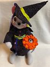 Annalee Dolls - Large 19" Halloween Mouse with Eyeball Flower (2008)