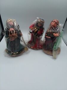 AnnaLee Mobilitee Doll Vintage Christmas Nativity 3 Wisemen