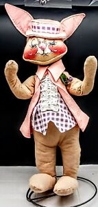 Vtg Anna Lee Mobilitee Doll Vintage Mr. Easter Bunny 1967 Large 20" Retro Core
