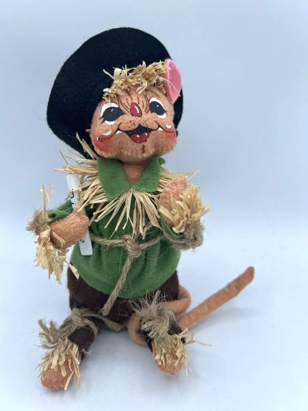Annalee Wizard of Oz 6" Scarecrow Mouse 251708 2008 -2010