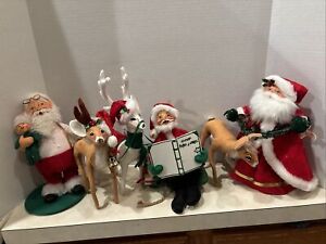Vintage Anna Lee Christmas Doll Lot
