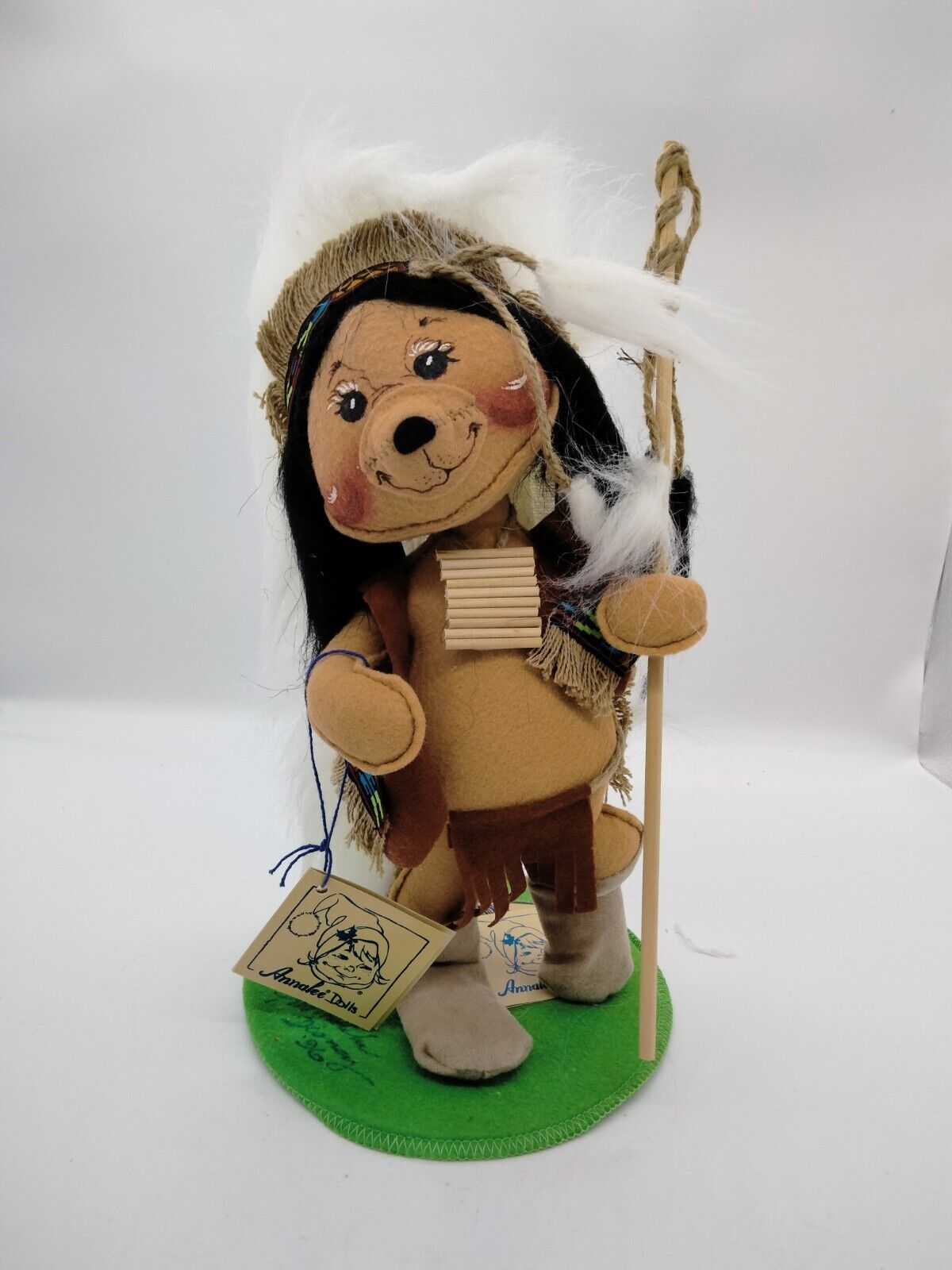 Annalee 1996 Disney Native American Indian Bear 10" 996396 Signed Choose Face