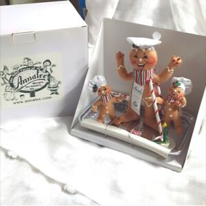 New VTG Annalee doll gingerbread men ginger fun kit NEW with box (Ds)