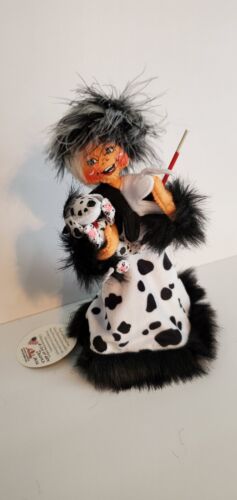Annalee Doll Cruella 9" 2022 #104/250 Exclusive, Sold Out ,Rare, Must See!!