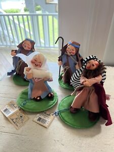 Annalee Dolls Nativity Set Of 4