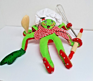 Annalee Octopus Christmas Chef 2013 7"