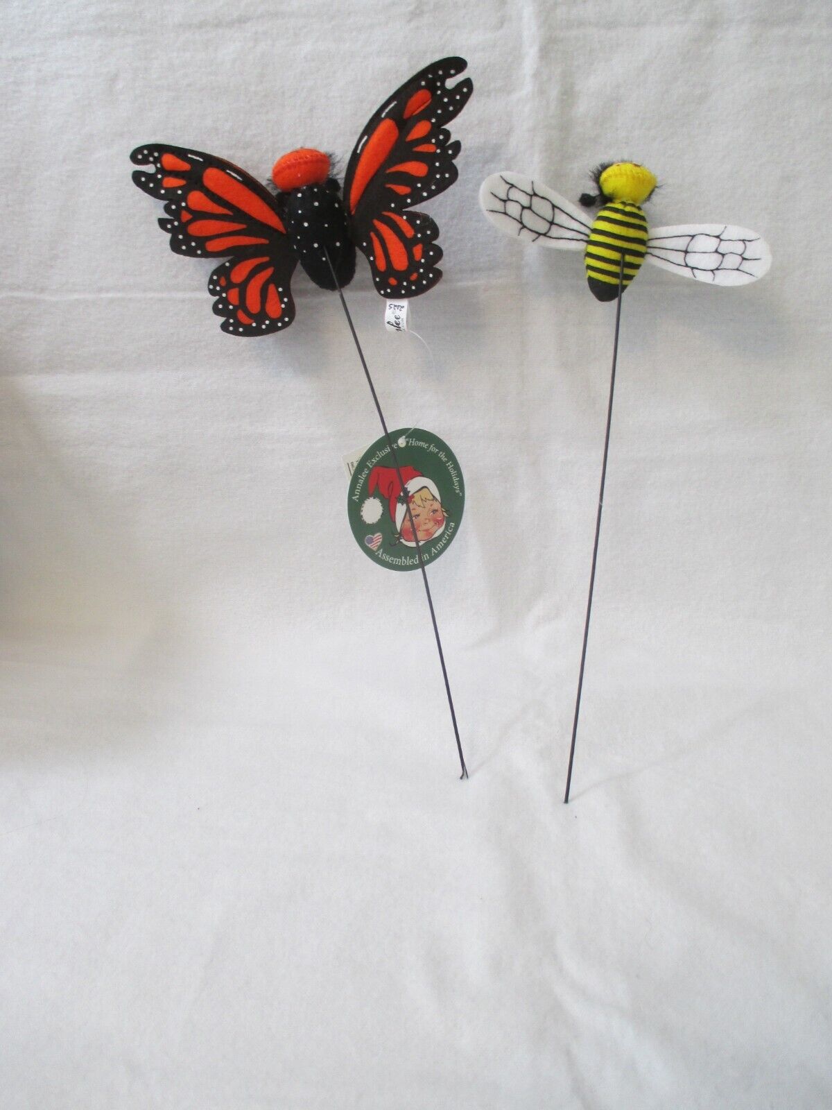 Annalee Exclusive 2025 3 Buzz & Flutter Flower Picks Limited New  Tags & Bag
