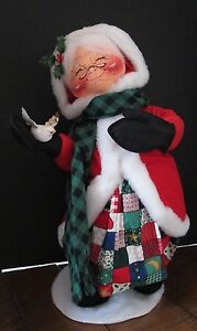 Annalee Mrs Clause & Dove 1997 #5642 Vintage 18"
