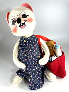 Annalee 10" Expecting Pregnant Mother-To-Be Mouse Doll 1999 ~ #853699