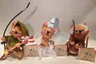 ANNALEE RaRe Lot Robin Hood Series Mice Maid Marion, Friar Tuck Mouse Limited Ed