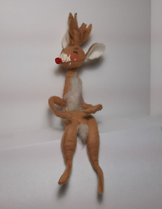 Annalee 1971 Christmas Rudolph the Red Nosed Reindeer Mobilitee Shelf Sitter
