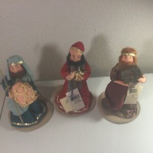 Annalee 3 Wise Men #5434, #5433, #5435 Christmas Kings Nativity Lot