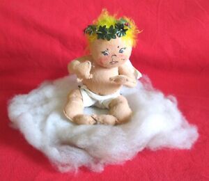 Annalee Angel Mobilitee Doll Vintage December 1960 Posable With Original Tag