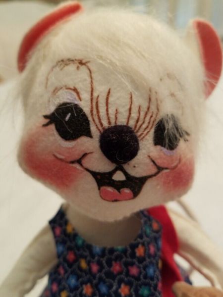 Vintage Annalee Mother to be Mouse 9"