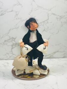 Vintage Annalee Scrooge The Morning After A Christmas Carol Doll 1992