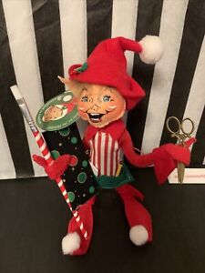 NEW Exclusive Annalee 9" Workshop Artist Pixie 862319 Rare Christmas Elf