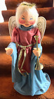 RARE Annalee Vintage 1997 Large Heralding Angel Holding Horn 30"