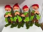Annalee LOT  of 4 — 18” Gnome Made in USA 1979-1980