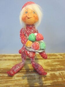 Vintage 2006 Annalee 6" Sugared Gum Drop Elf/Pixie Prototype