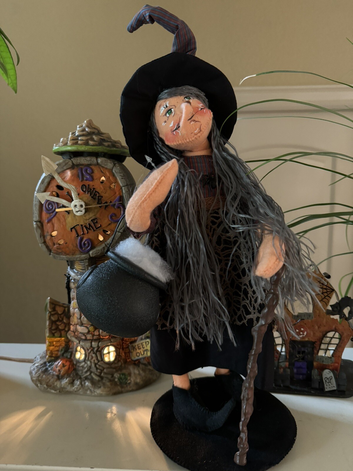 Annalee Dolls Halloween 2023 12in HAPPY HALLOWEEN HAG 311923 Witch NEW in Bag