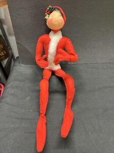 ANNALEE MOBILITEE DOLLS 1954 Large 23' Vintage Christmas Elf
