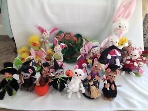 HUGE LOT OF  30 SEASONAL ANNALEE DOLLS, ALL BRAND NEW!