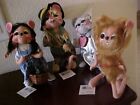 Annalee NWT 2009 Wizard of Oz 6" Mouse  *Set of Four*  NEVER DISPLAYED w Bags