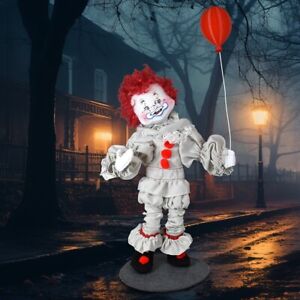 NWT Annalee Limited Edition Halloween Pennywise Clown Time to Float "IT"