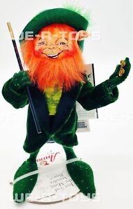 Annalee Mobilitee Dolls 2007 Lucky the Leprechaun 10" Wired Doll No 169207 MINT