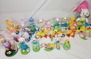 Annalee 21 mixed huge lot Spring Easter Summer themed Dolls 3-12” open box tags