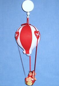 ANNALEE 3" Valentine Musical Ballooning Boy & Girl Kids ~ NWT ~ USA '95 ~ Signed