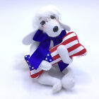 Annalee Liberty Puppy Holding Patriotic Dog Bone 6" Doll Independence Day -READ!
