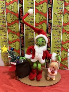 2023 9" Grinch Annalee WhoVillain Exclusive In Hand!
