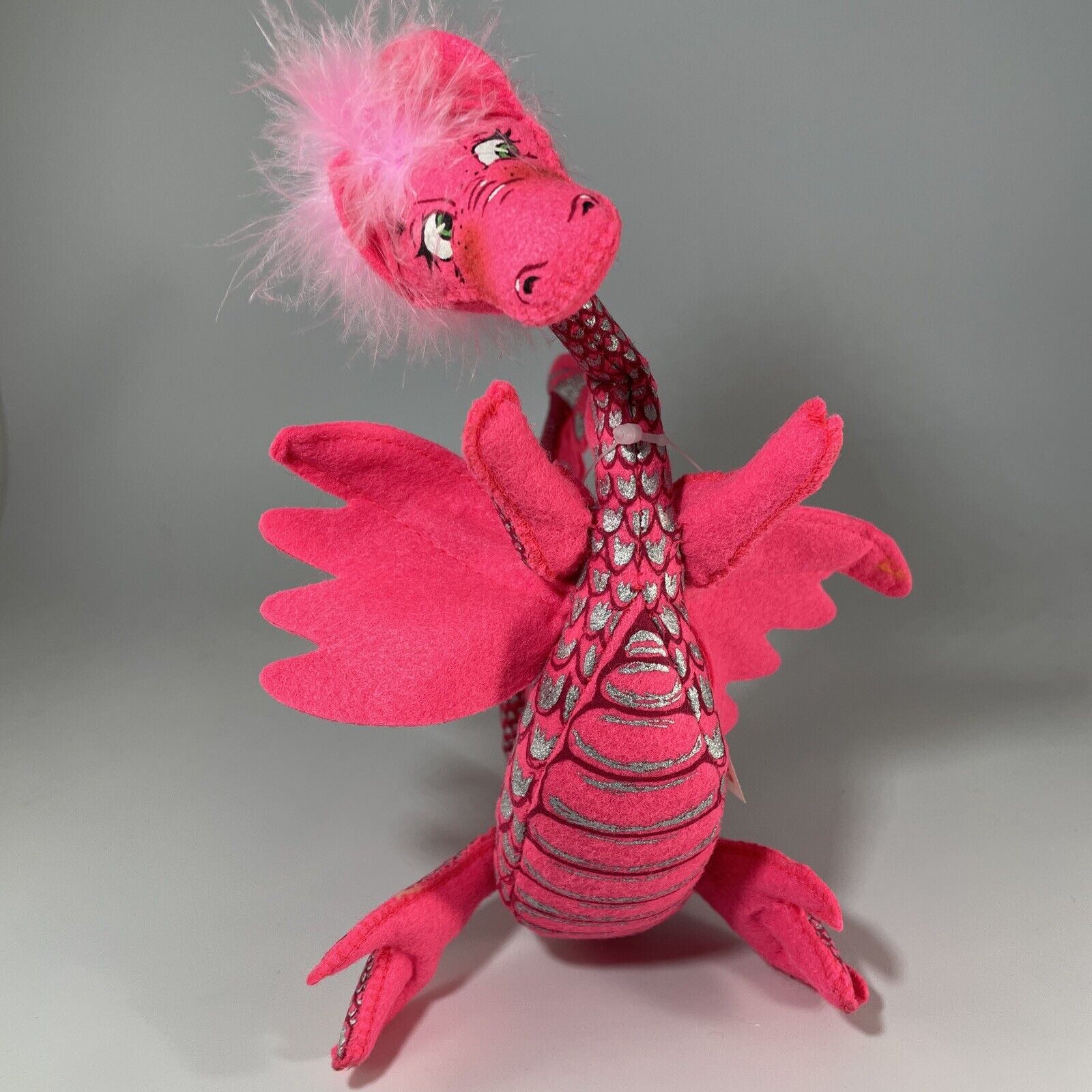 Annalee 9” Hot Pink Dragon Doll 2005 ~ #256105 (new w/ tags)
