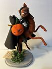 Vintage Annalee Halloween Headless Horseman Doll Riding Horse W Lable 1993 11”