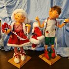 Very Rare Annalee 2002 14" Santa's Tailor & Seamstress Elf Elves