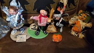 Annalee dolls halloween lot