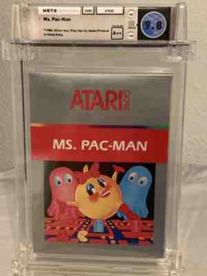 ATARI 2600 MS. PAC-MAN FACTORY SEALED Miss Pacman WATA 9.8 A++ ATARI 1983 NEW