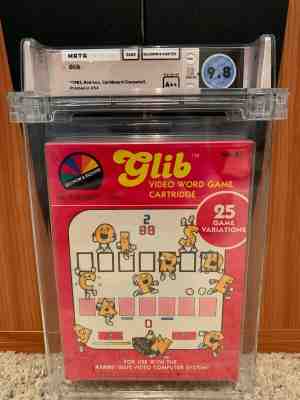 GLIB - ATARI 2600 9.8 A++ WATA PERFECT! FACTORY SEALED! ATARI HOLY GRAIL! 