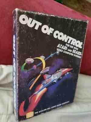 Holy Grail R10 Out of Control Atari 2600 Very Rare Complete in Box CIB